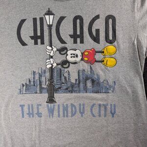 Mickey Mouse Disney Chicago Graphic T-Shirt